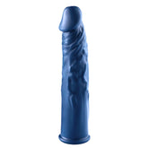 1 Inch Length Extender Penis Sleeve 7.5 inches Blue Default Title > Sex Toys For Men > Penis Extenders